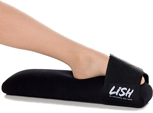 Product Cover Ballet Foot Stretcher - Arch Enhancer for Dancers, Gymnasts and Other Athletes by LISH - Improve Arch Shape and Flexibility, Comes with Bonus Carry Bag (Black)