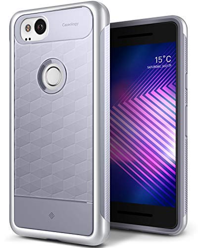 Product Cover Caseology Parallax for Google Pixel 2 Case (2017) - Award Winning Design - Ocean Gray