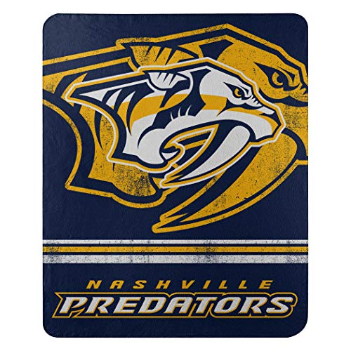 Product Cover THE NORTHWEST COMPANY Officially Licensed NHL Nashville Predators Fade Away Fleece Throw Blanket, 50