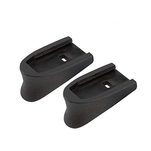 Product Cover GVN Grip Extension Fits S&W M&P Shield (both 9mm and.40 CAL) Grip Extension -2 Pieces Black