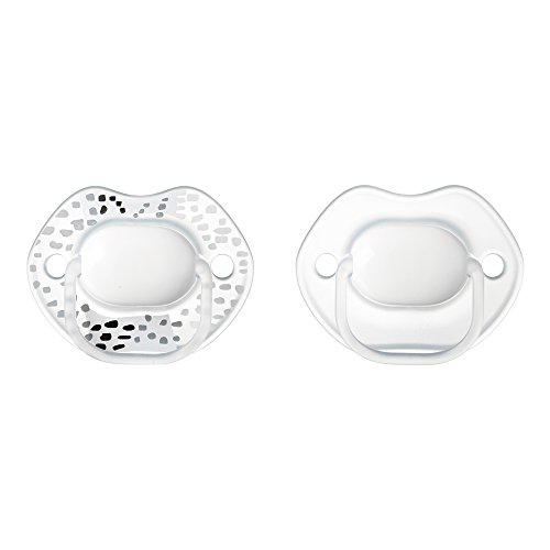 Product Cover Tommee Tippee Street Smart Pacifier, BPA-Free, Bottle Shapped Nipple, 0-6 Months, 2 Count (Designs Will Vary)