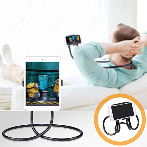 Product Cover B-Land Cell Phone Holder, Tablet Holder iPad Stand Universal Phone Stand, Lazy Bracket, DIY Free Rotating Gooseneck Mounts with Multiple Function