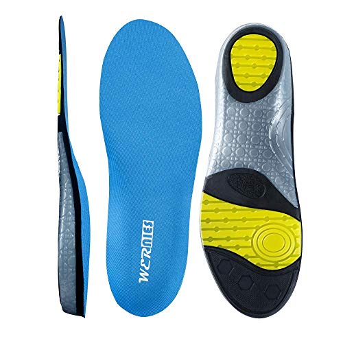 Product Cover Sky Blue Size 5 Comfort Insoles for Women Shoe Insoles Arch Insoles Men Shoe Shoe Insoles Athletic Insoles Sports Insoles Shock Absorption for Walking Shoes Inserts, Tennis Hiking