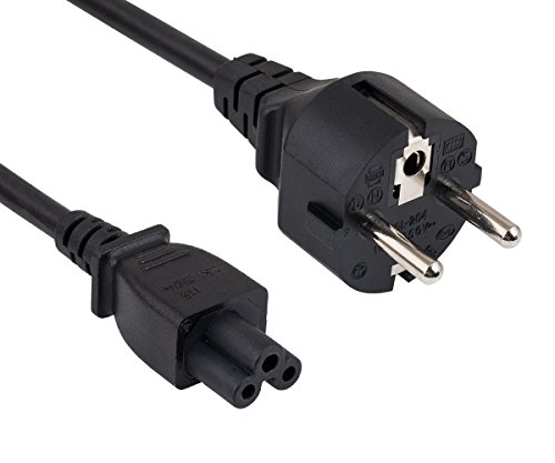 Product Cover Cable Leader 6ft European 3-Prong Notebook Power Cord (CEE 7/7 to IEC320 C5)