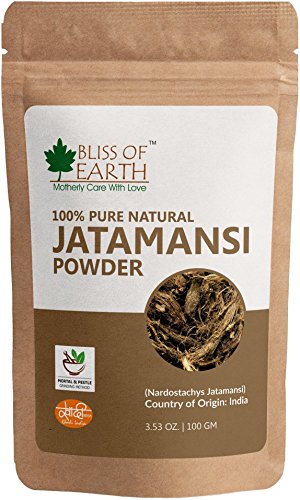 Product Cover Bliss of Earth 100% Pure & Natural Jatamansi Powder | 100GM | Natural Stress Buster | Promotes Healthy Hair Growth | Cures Skin Infection |