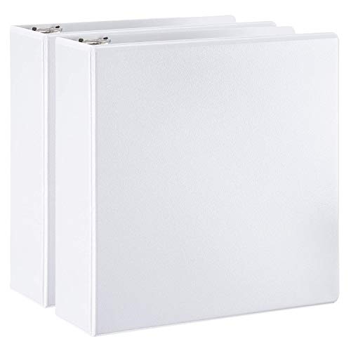 Product Cover AmazonBasics D-Ring Binder - 3 Inch, 2-Pack