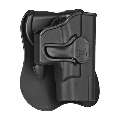 Product Cover CYTAC Ruger LC9 OWB Holster, Tactical Outside The Waistband Paddle Belt Holsters Fit Ruger LC380 LC9 LC9s EC9 EC9s Pistol, Right Handed