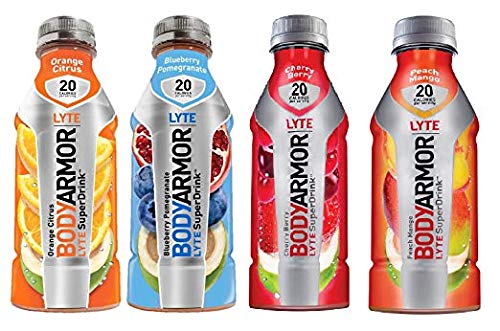 Product Cover Bodyarmor LYTE Superdrinks Variety Pack, 4 Flavors, 36