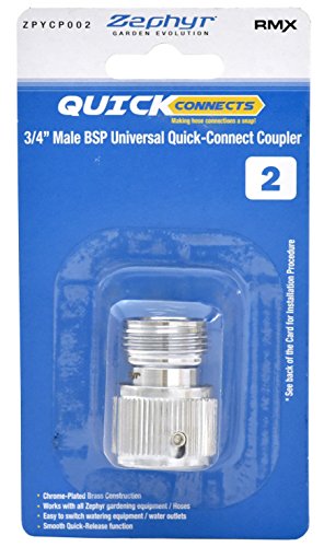Product Cover Zephyr Quick Connects Male Universal Coupler (Silver) ...