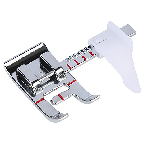 Product Cover Smart H Adjustable Guide Sewing Machine Presser Foot. Fits for Low Shank Domestic Sewing Machine. Snapping On Brother, Babylock, Singer, Janome , Juki, New Home.
