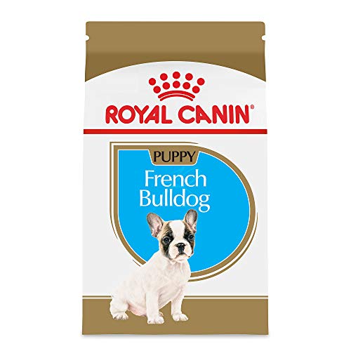 Product Cover Royal Canin French Bulldog Puppy Breed Specific Dry Dog Food, 3 lb. bag