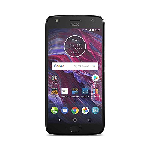 Product Cover Moto X (4th Generation) with Alexa Hands-Free - 32 GB - Unlocked - Super Black - Prime Exclusive