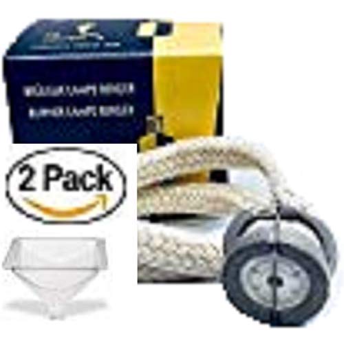 Product Cover STANDARD BASIC LAMPE BERGER WICK BURNER (2 Pack) with FREE Funnel- Fits ANY and ALL Lampe Berger