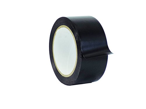 Product Cover WOD VTC365 Black Vinyl Pinstriping Tape, 3 inch x 36 yds. (Pack of 1) For School Gym Marking Floor, Crafting, Stripping Arcade1Up, Vehicles and More (Available in Multiple Sizes & Colors)