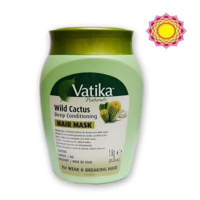 Product Cover Vatika Cactus (hair fall control) Deep Conditioning Hair Mask - 1 Kgs (For Weak & Breaking Hair)