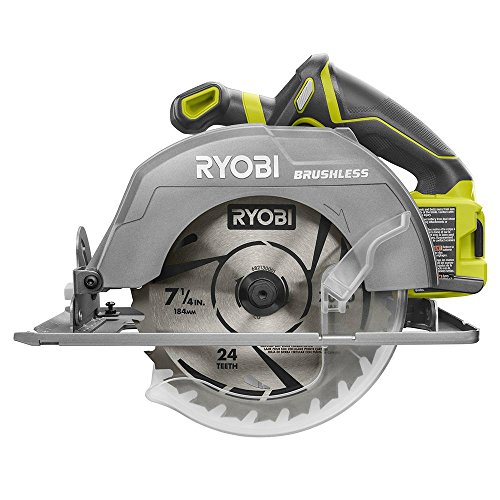 Product Cover Ryobi P508 One+ 18V Lithium Ion Cordless Brushless 7 1/4 3,800 RPM Circular Saw w/ Included Blade (Battery Not Included, Power Tool Only)