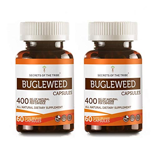 Product Cover Bugleweed 60 Capsules(2 pcs.), 400 mg, Organic Bugleweed (Lycopus Virginicus) Dried Herb (2x60 Capsules)