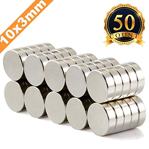 Product Cover FINDMAG 50Pieces 10X3mm Premium Brushed Nickel Pawn Style Magnetic Push Pins,Fridge Magnets, Office Magnets, Dry Erase Board Magnetic pins, Whiteboard Magnets,Refrigerator Magnets