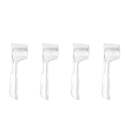 Product Cover Oral B Replacement Brush Head Protection Cover Caps- 4 Pk - Keep Your Electric Toothbrush Heads Dust & Germ Free- Great Convenience for Travel & Everyday Use- Case Contributes to Sanitary Health