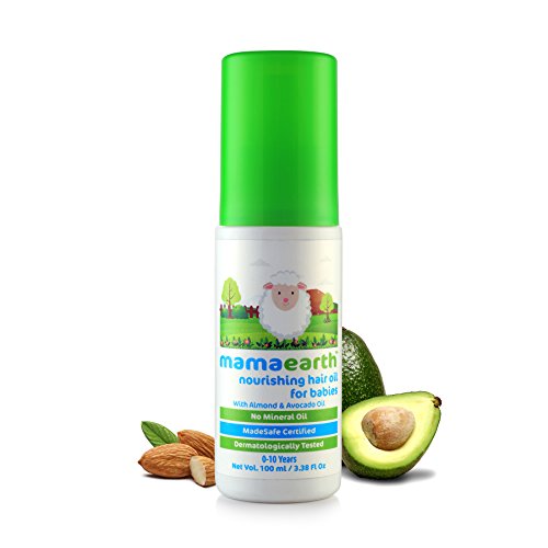 Product Cover Mamaearth Nourishing Hair Oil for Babies 100ml (0-10 Years)