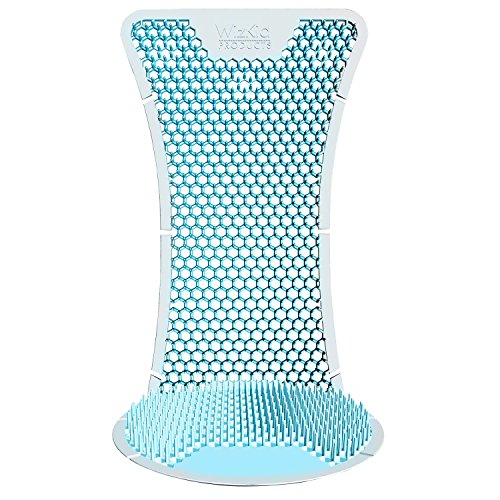 Product Cover T Market Splash Hog Urinal Screen - Clean Scent | Reduces Splash-Back | Long Lasting Fragrance | Deodorizes for up to 60 Days | 6-Pack, Light Blue