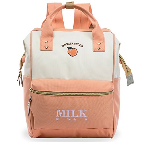 Product Cover ZOMAKE Casual School Backpack, Cute Travel Backpack for Women Girls, with Wide Top Opening