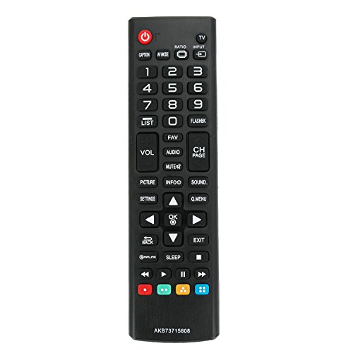 Product Cover New AKB73715608 Replace Remote fit for LG TV 32LN520B 32LN5300 42LN5300 42LN5400 42LN5200 42PN4500 50PN4500 50PN5300 32LN541C 47LN541C 55LN541C 39LN541C 32LN549E 39LN549E 55LN5400 50LN5400 50LN5200