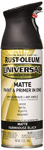 Product Cover RUST-OLEUM 330505 12 oz Farmhouse Black Matte Finish Spray Paint