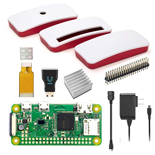 Product Cover Vilros Raspberry Pi Zero W Basic Starter Kit with Official Case-Power Supply and More