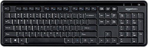 Product Cover AmazonBasics Wireless Keyboard - Quiet and Compact - US Layout (QWERTY)