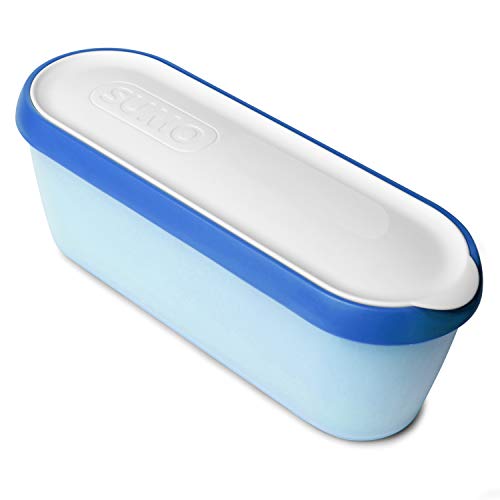 Product Cover SUMO Homemade Ice Cream Containers: Insulated Tub. Dishwasher Safe. 1.5 Quart (1-Pack, Blue)