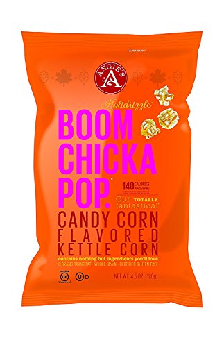 Product Cover Angies Boomchickapop Holiday Limited Chocolaty Drizzled Kettle Popcorn 4.5oz (Candy Corn)
