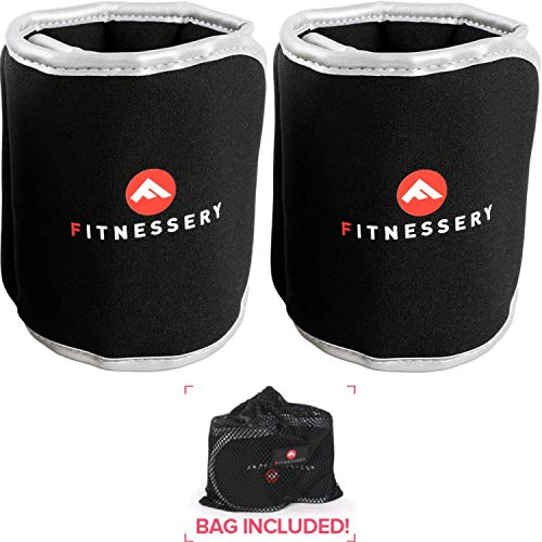 Product Cover Ankle Weights (3 Pounds x 2) - Ankle Weights for Women and Men - Wrist Weights for Women and Men - Leg Weights for Women and Men - Arm Exercise Weights - Home Gym Workout Equipment - Ankle Weight