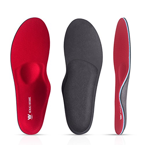 Product Cover Orthotics Insoles/Inserts/Pads with Arch Supports for Flat Feet,Plantar Fasciitis,Feet Pain,Pronation,Heel Pain for Men and Women Shoes