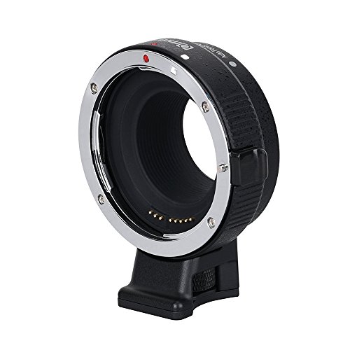 Product Cover Commlite CM-EF-EOS M Electronic Auto-Focus Lens Mount Adapter-Canon EF/EF-S D/SLR Lens to Canon EOS M (EF-M Mount) Mirrorless Camera Body Adapter for Canon EOS M1 M2 M3 M5 M6 M10 M50 M100