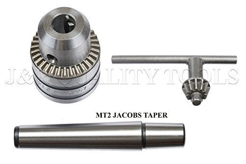 Product Cover MINI METAL LATHE TAIL STOCK DRILL CHUCK TOOL WITH MT2 MORSE TAPER ARBOR MT 2