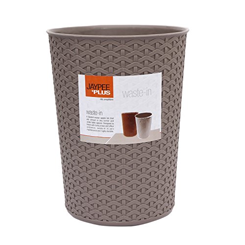 Product Cover Jaypee Plus Plastic Dustbin, 10 Litre, Small, Grey