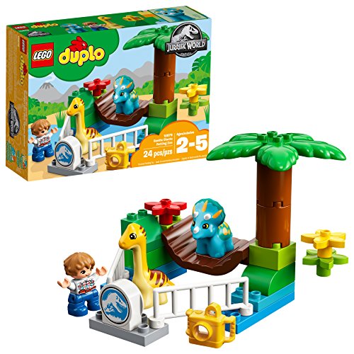 Product Cover LEGO DUPLO Jurassic World Gentle Giants Petting Zoo 10879 Building Kit (24 Pieces)