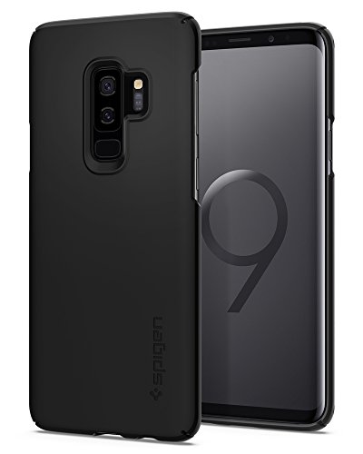 Product Cover Spigen Thin Fit Designed for Samsung Galaxy S9 Plus Case (2018) - Black