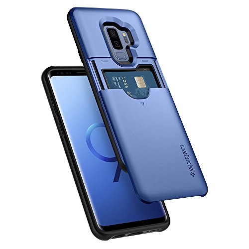 Product Cover Spigen Slim Armor CS Designed for Samsung Galaxy S9 Plus Case (2018) - Coral Blue