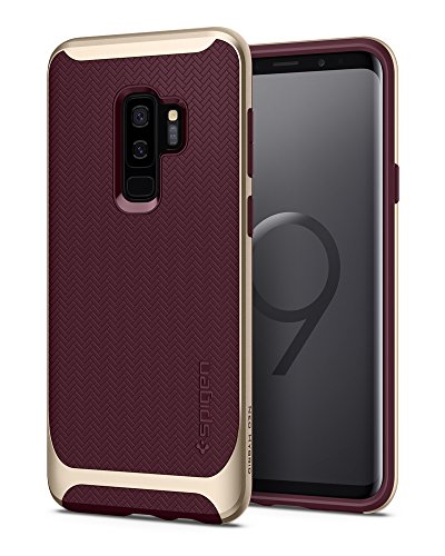 Product Cover Spigen Neo Hybrid Works with Samsung Galaxy S9 Plus Case (2018) - Burgundy