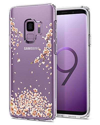Product Cover Spigen Liquid Crystal Designed for Samsung Galaxy S9 Case (2018) - Blossom Crystal Clear