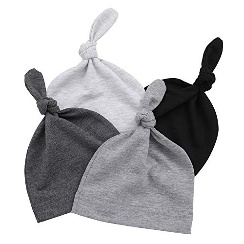Product Cover Udolove Baby Headband Set- Girl Soft Turban Knot Rabbit Headwrap Hospital Hat (4pcs Knot Set)