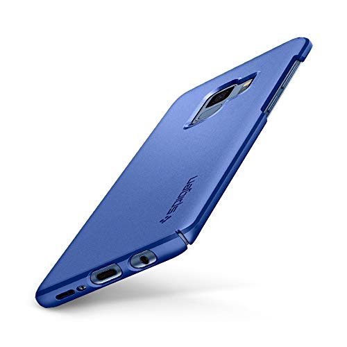 Product Cover Spigen Thin Fit Designed for Samsung Galaxy S9 Case (2018) - Coral Blue