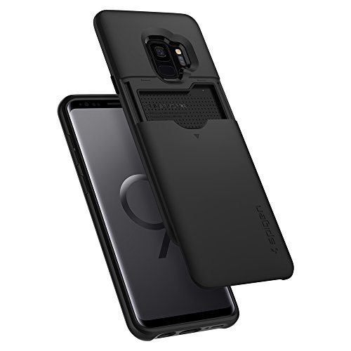 Product Cover Spigen Slim Armor CS Designed for Samsung Galaxy S9 Case (2018) - Black