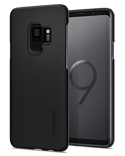 Product Cover Spigen Thin Fit Designed for Samsung Galaxy S9 Case (2018) - Black