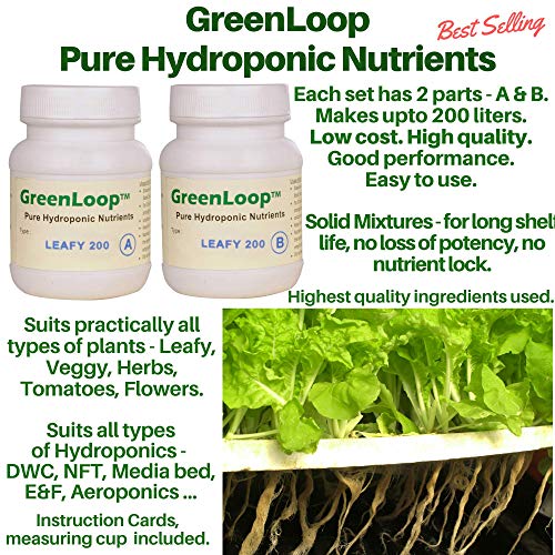 Product Cover GreenLoop Pure Hydroponic Nutrients-LEAFY-200
