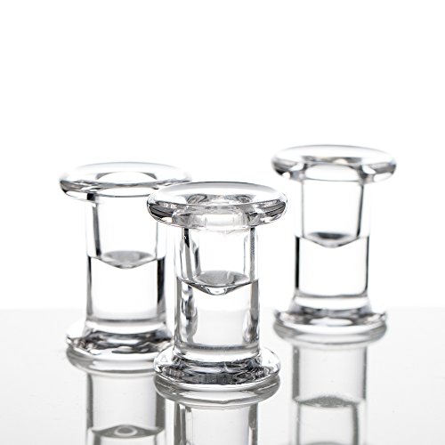 Product Cover Richland Simple Glass Taper Candle Holder Set of 6