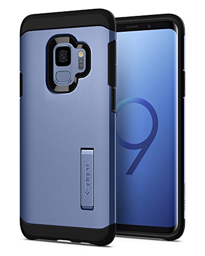 Product Cover Spigen Tough Armor Designed for Samsung Galaxy S9 Case (2018) - Coral Blue