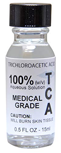 Product Cover TCA 100% (1/2oz-15mL) Trichloroacetic Acid_Medical Grade_Various sizes (1/2 oz_100)